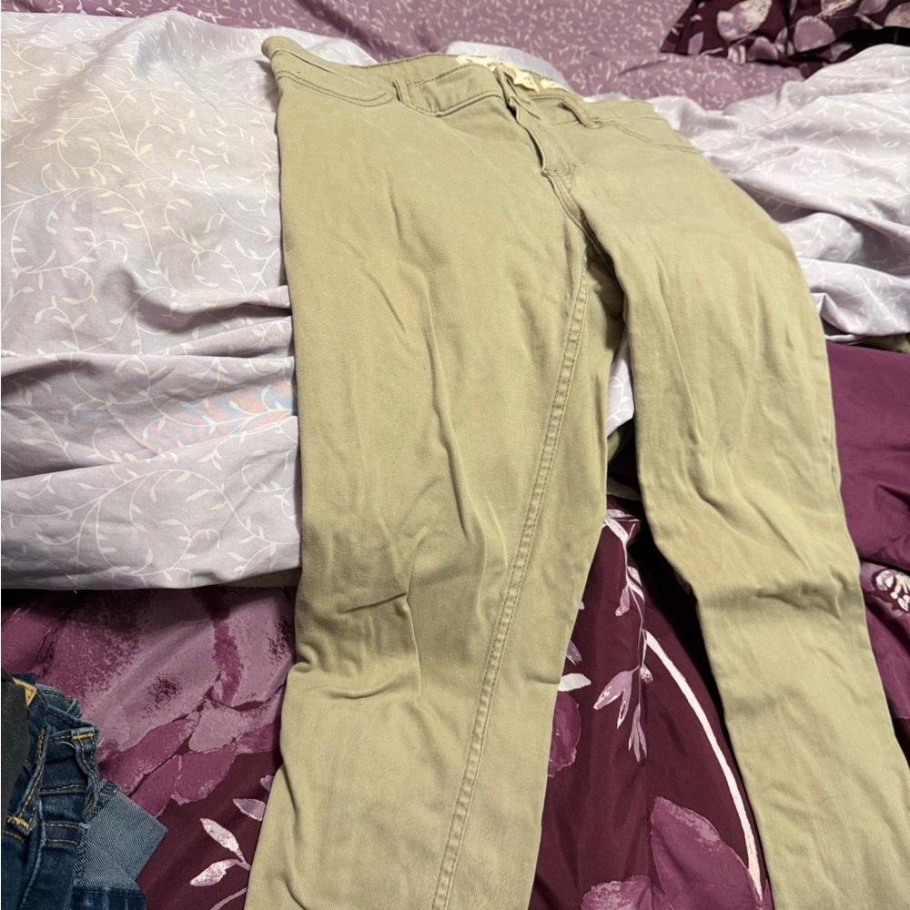 Hollister Women's Skinny Jeans - Tan